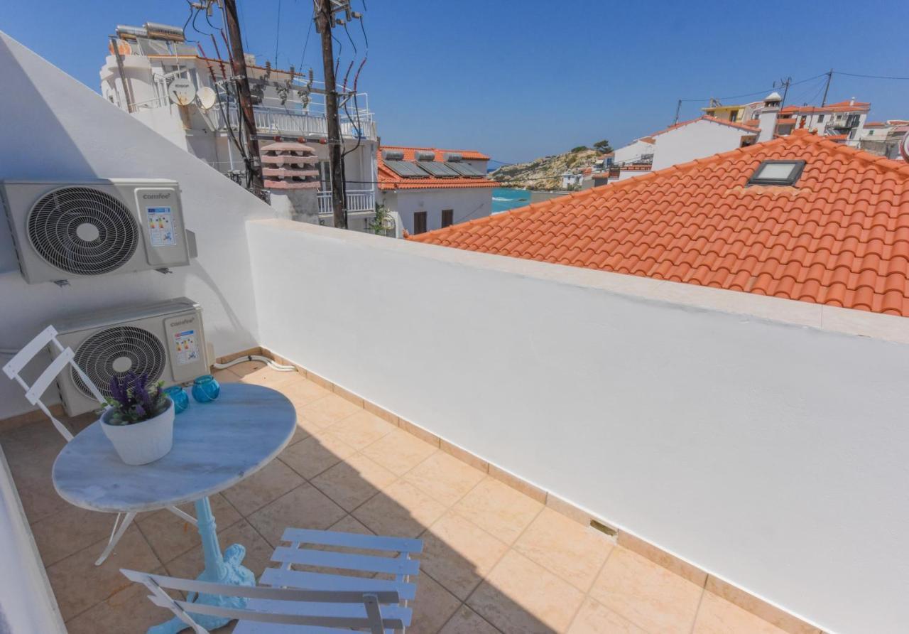 Deja Blue Maisonette Kokkari Buitenkant foto