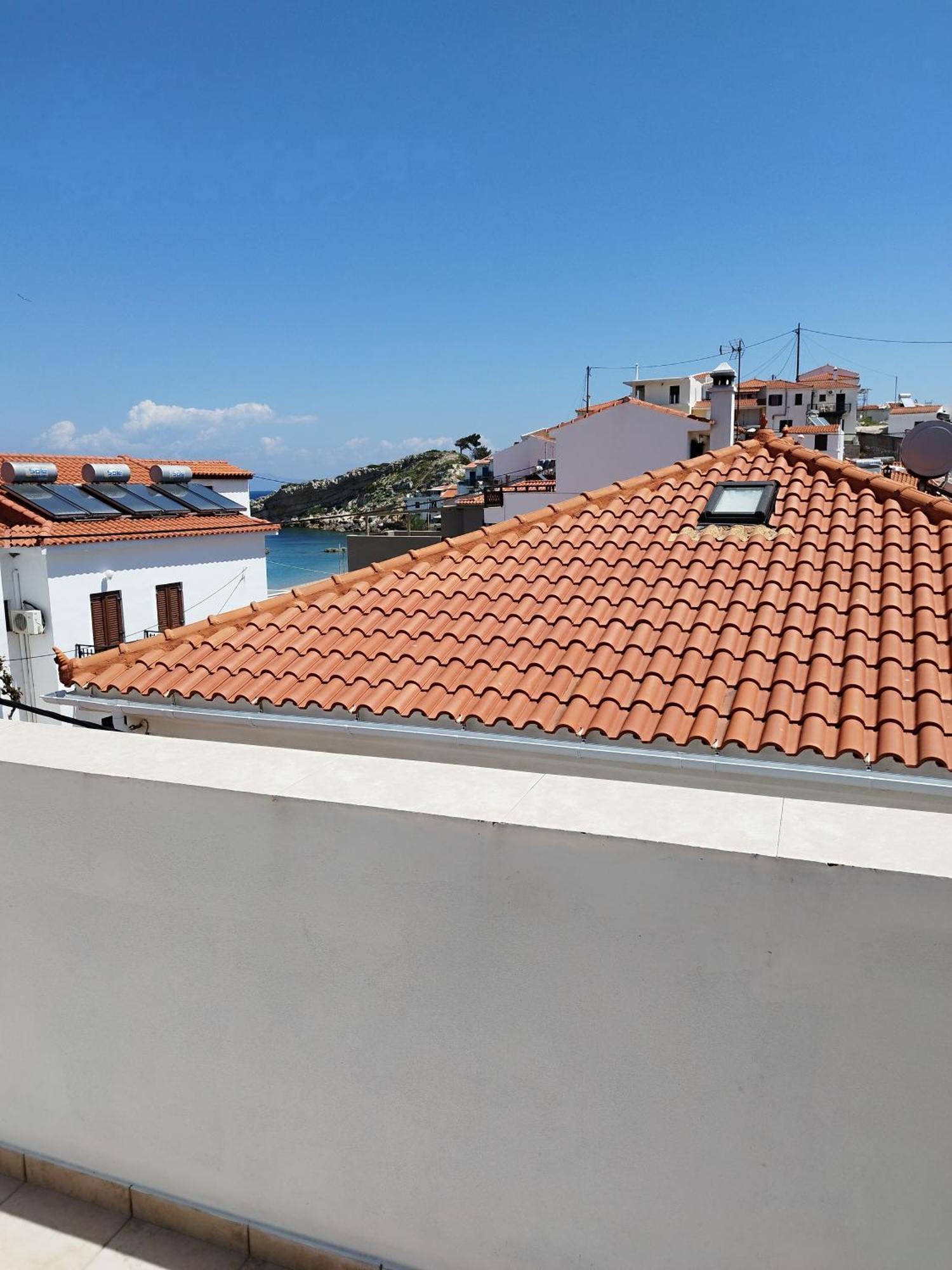 Deja Blue Maisonette Kokkari Buitenkant foto
